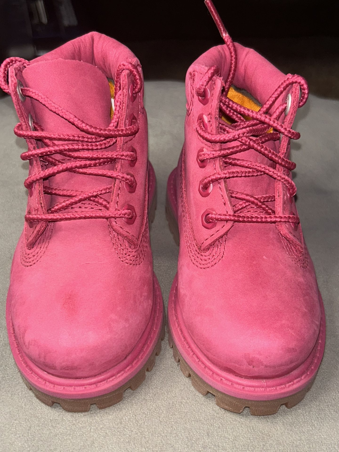 Timberland 50th Pink Boots Toddler Size 6 NEW!