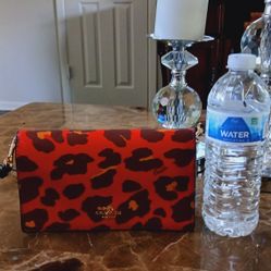 Coach , Anna Foldover Crossbody Clutch 