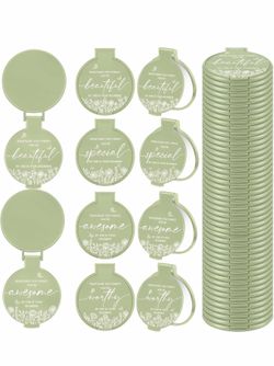 Inspirational compact mirrors