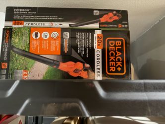 Flash Sale - NEW Black+Decker 20V PowerBoost Sweeper LSW321 - $40