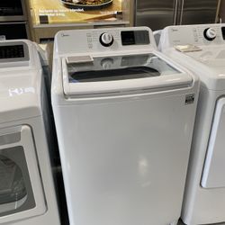Midea White 4.5 Cu. Ft. Top Load Washer With Agitator 