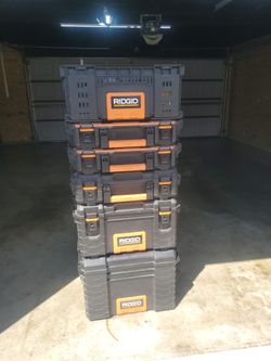 RIDGID TOOL BOXES