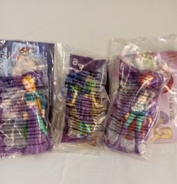 (3) 2005 McDonald's Happy Meal Toy WITCH #3 Hay Lin, #4 Cornelia #6 Will. ** NIB