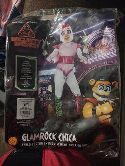 Girls Glamrock Chica Costume
