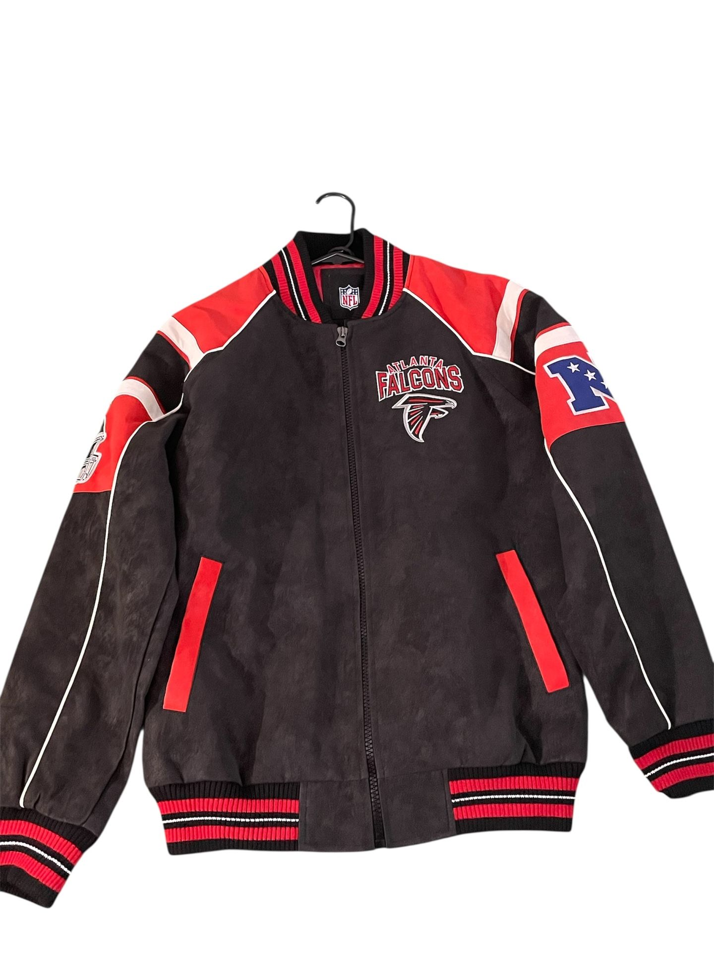 Atlanta Falcons G-III Sports by Carl Banks Faux Suede Black Size M