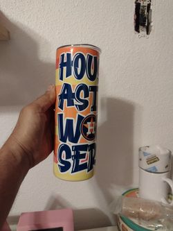 Houston Astros World Series Custom Tumbler