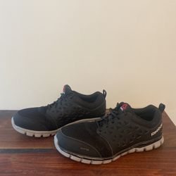 New Steel Toe Reebok Shoes - 10M