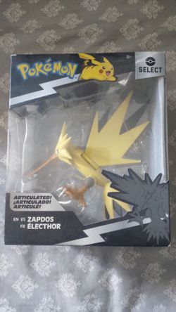 Pokémon Select Zapdos Articulated Figure