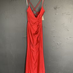 RED prom Hoco Formal Dress