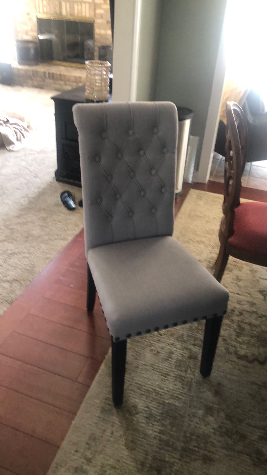 Fabric Side Chairs - 3