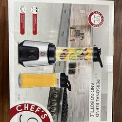 Chefs Counter Personal Blend And Go Bottle - New In Box