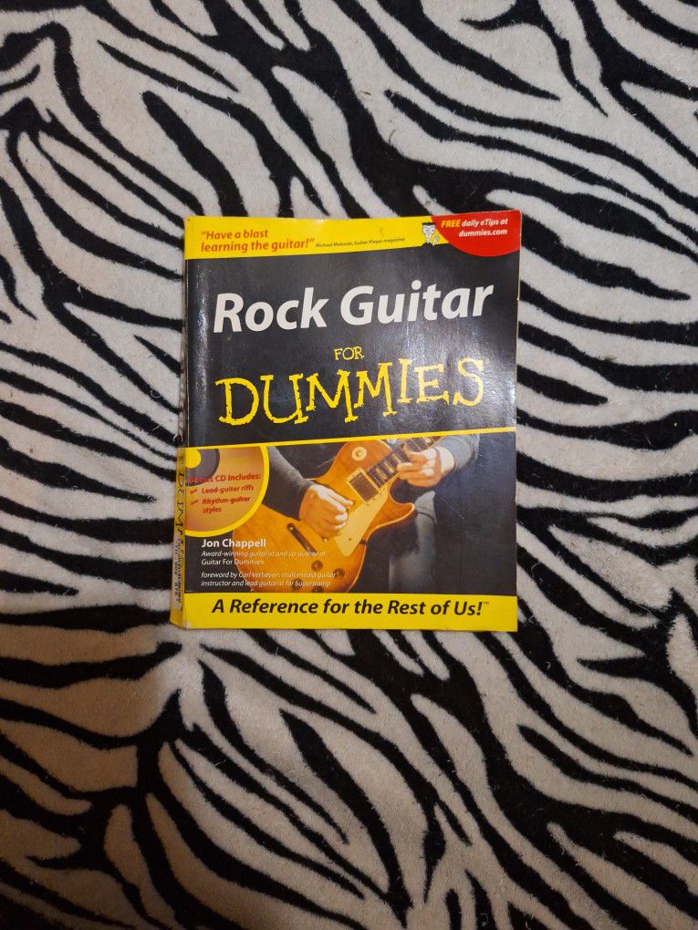 Rock Guitar For Dummies 100% Complete With CD