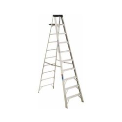 12 Ft WERNER ladder PLATFORM LADDER