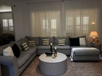 Sectional couch 1 year used
