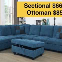 💫FREE DELIVERY💫Brand New Sectional Sofa Couch 