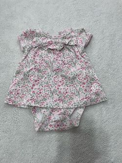 Carter’s Baby Girl Floral Dress Bodysuit