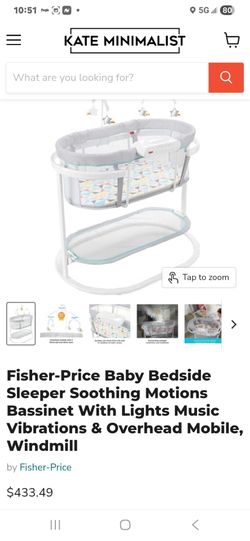 Bedside bassinet fisher price
