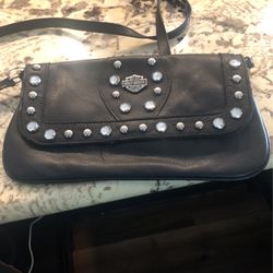 2 Harley Purses, Boots Size 7