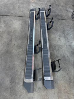 Ford F250 super duty running boards (OEM)