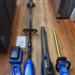 Kobalt 40v Outdoor Lawn Equipment Set