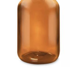 Amber Boston Round Glass Bottles - 32 oz