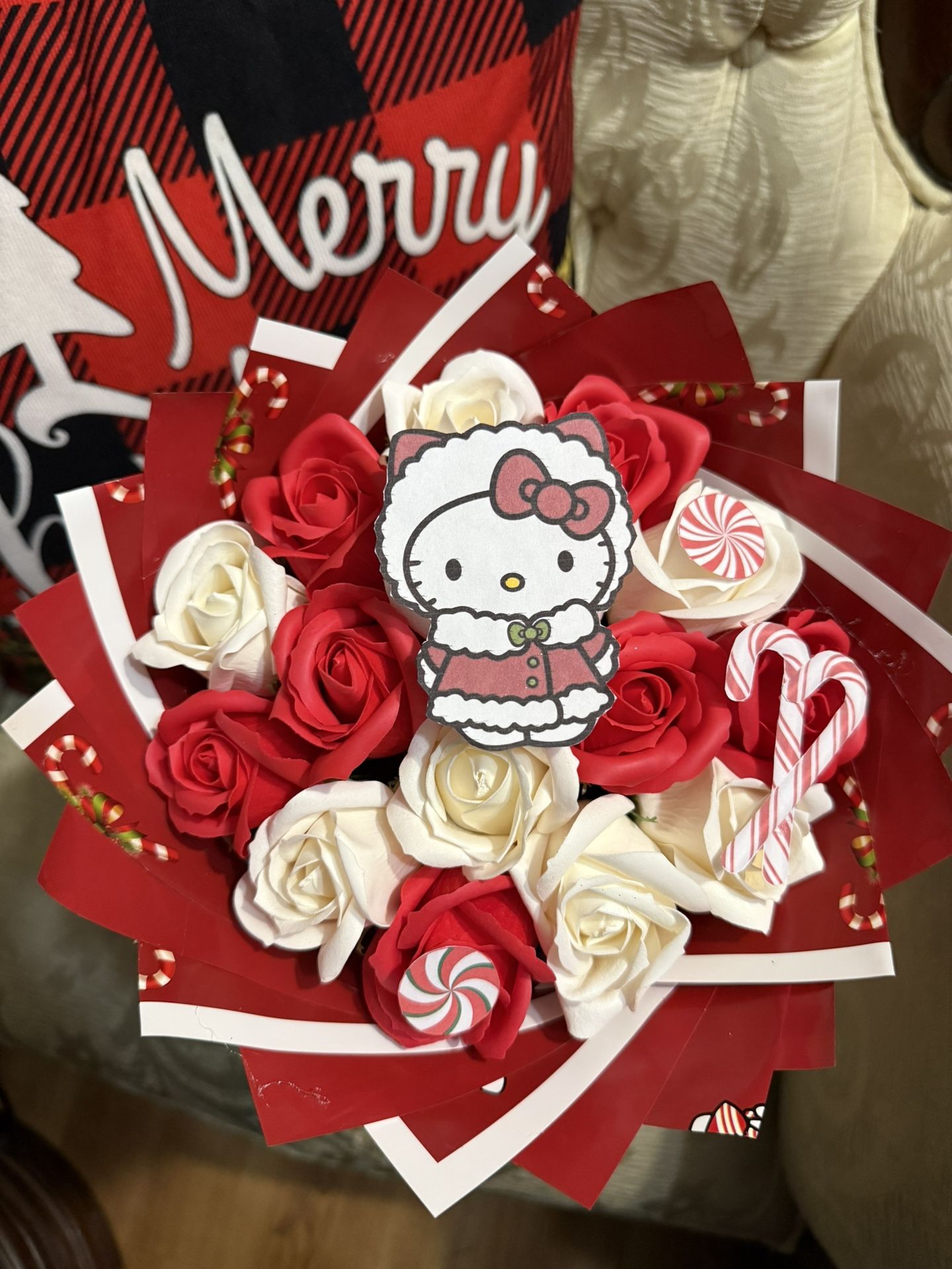 hello kitty flower bouquet 