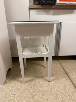 Small end table with drawer