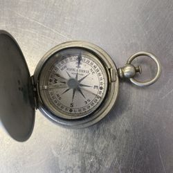 Keuffel and Esser Working Compass. Working. Pendant fob. Condensation Marks