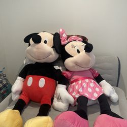 Mickey Mouse Minnie Mouse Giant 60” Plush Baby Disney
