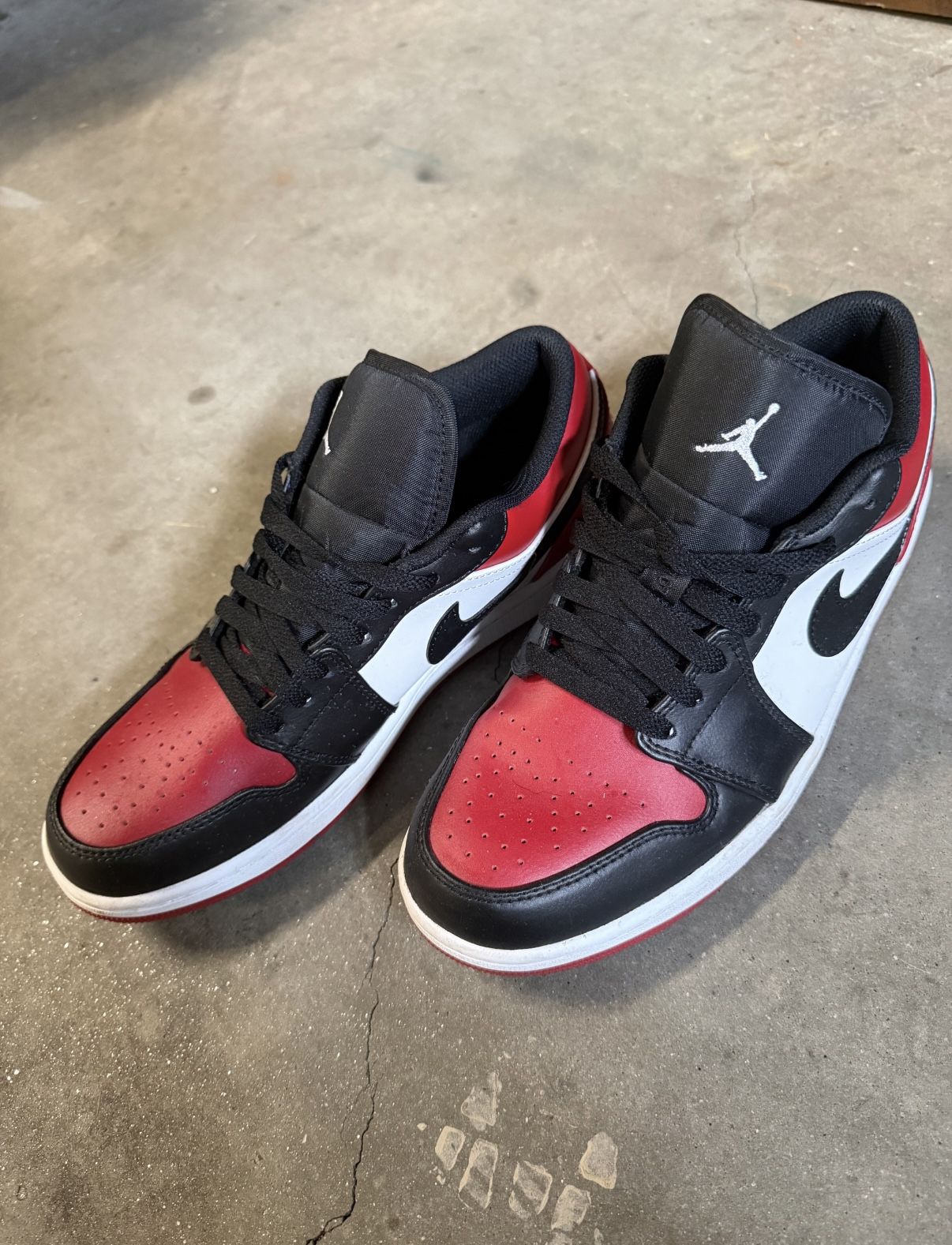 Nike Jordan 1 Low Bred Toe (9M)