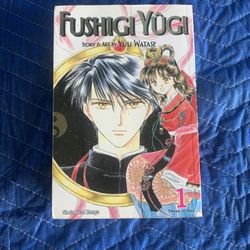 Fushigi Yugi story & art by Yuu Watase Shojo Beat Manga 1 three in one
