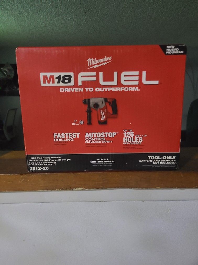 Milwaukee M18 Rotary Hammer Drill. New Tool Only