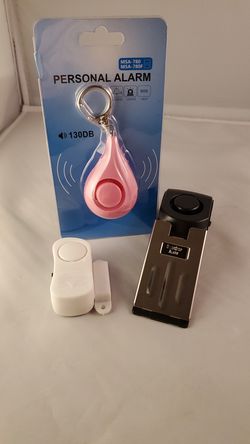 Door Stop Alarm, Window Alarm & Body Alarm
