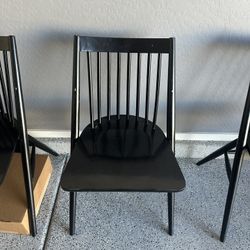 3 Wooden Chairs