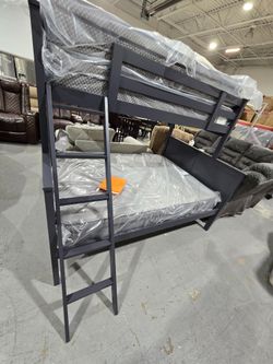 New Twin Over Full Bunk Bed