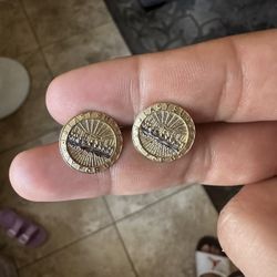 Gold Last Supra Ear Rings 