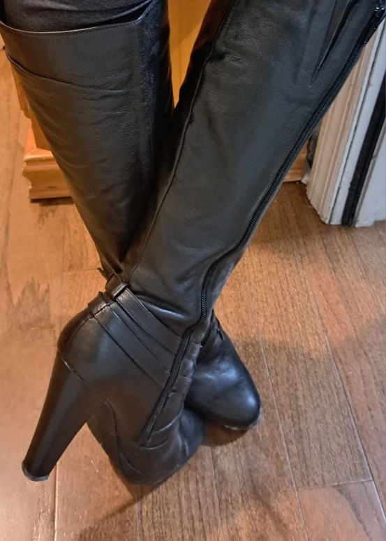 CK Black Boots