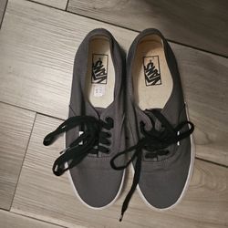 Grey Vans 9.5 Mens/Woman Size11