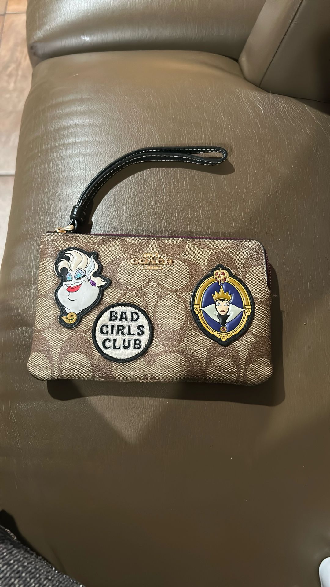Disney Villain Coach Wallet Wristlet