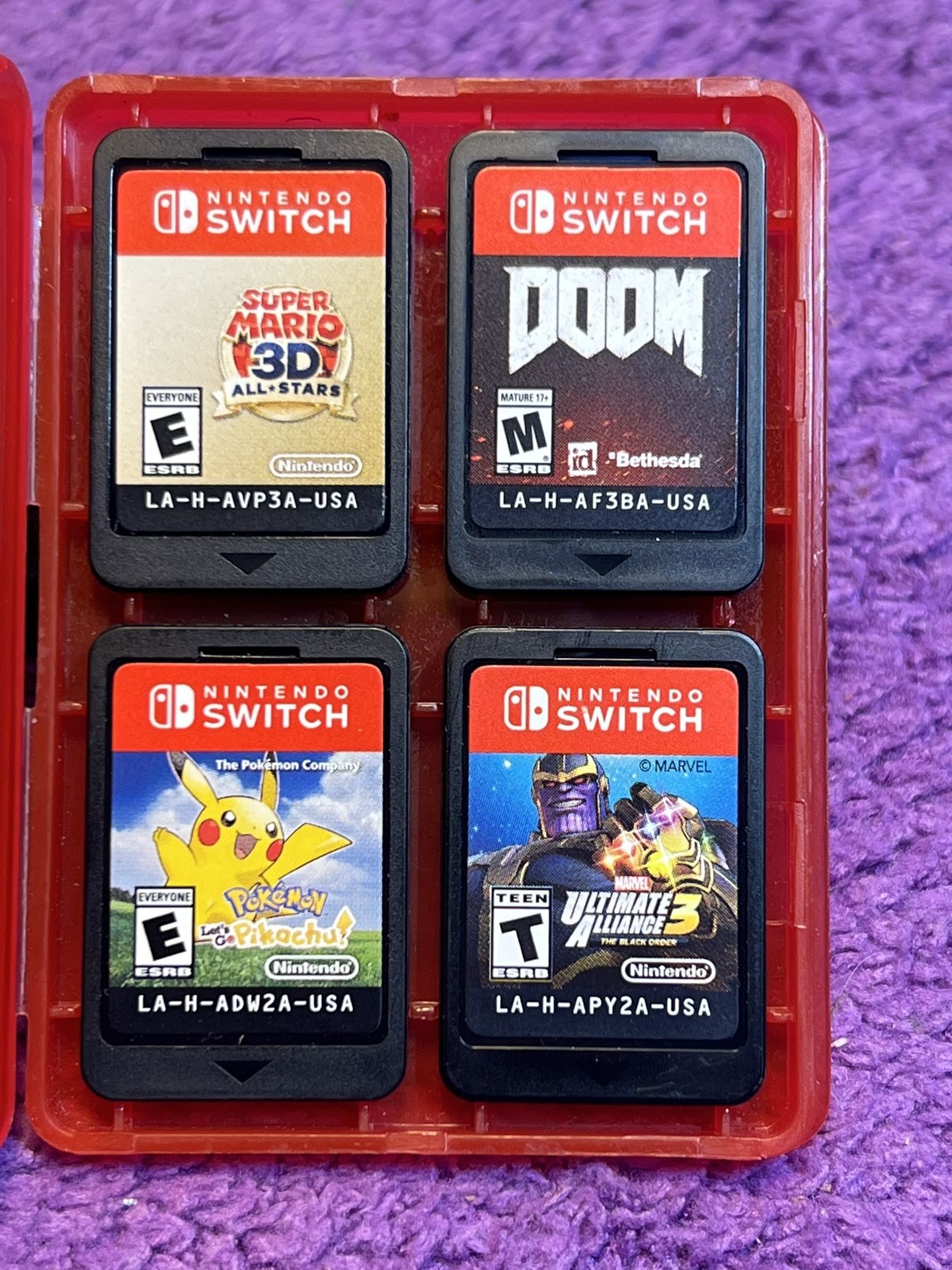 Nintendo Switch Game Lot