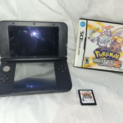 Nintendo 3DS XL with Pokémon Game