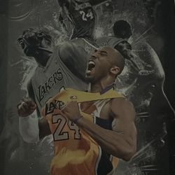 Canvas Kobe Poster