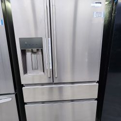 ELECTROLUX 4 FRENCH DOOR REFRIGERATOR WITH  1YEAR  WARRANTY/1 AÑO DE GARANTIA POR ESCRITO 