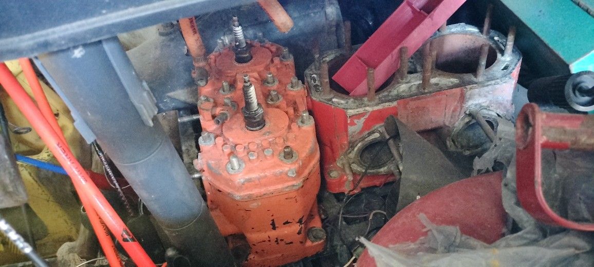 Orange Kawasaki jet Ski Motor Parts