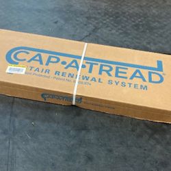 T Vinyl Overlay Stair Tread And Reversible Riser Kit