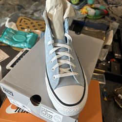 Converse Blue Suede Size 10 1/2