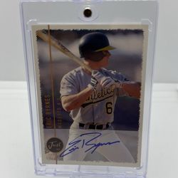 Eric Byrnes Autograph Baseball Card