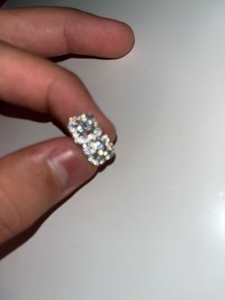 moissanite earings