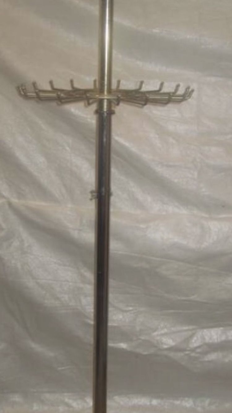 Antique Spinning Clothing Rack Metal
