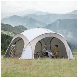 Wolf Walker 5-8 Person Camping Tent with 4 Mesh Walls